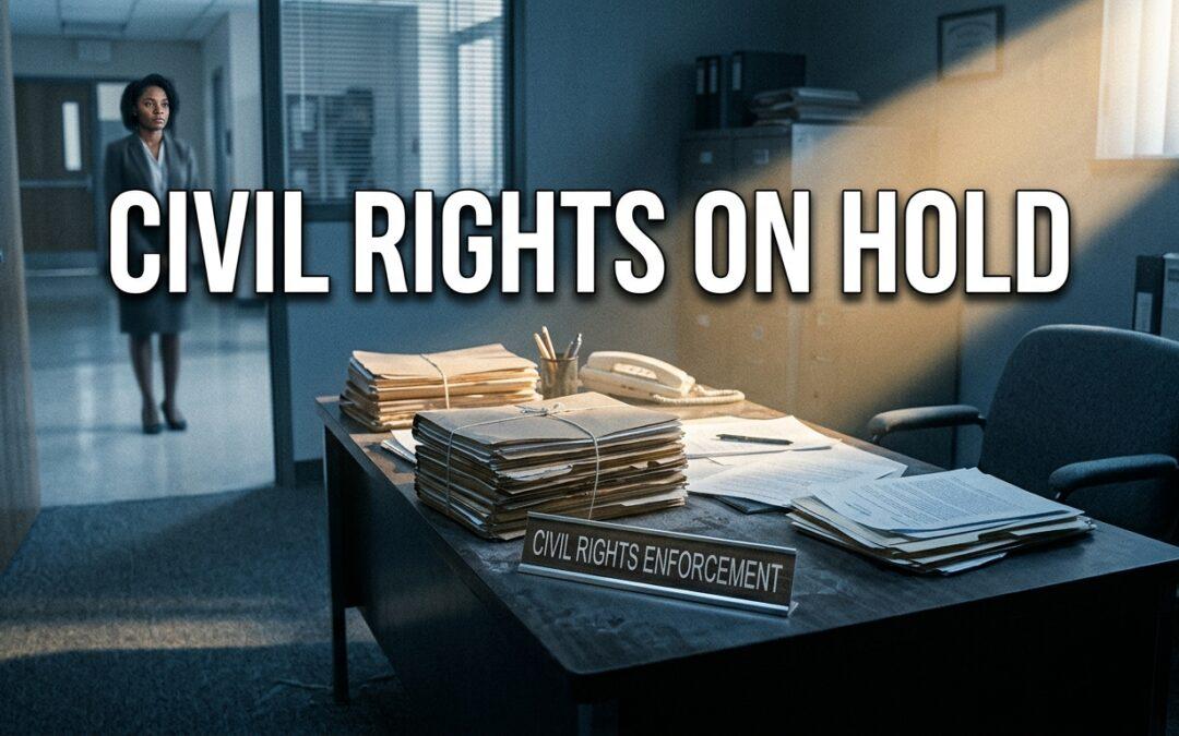 Why Is Federal Funding for Civil Rights Suddenly Frozen?
