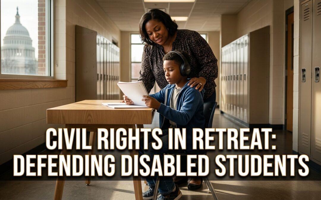 Black Disabled Students Face Crisis as Federal Oversight Shrinks