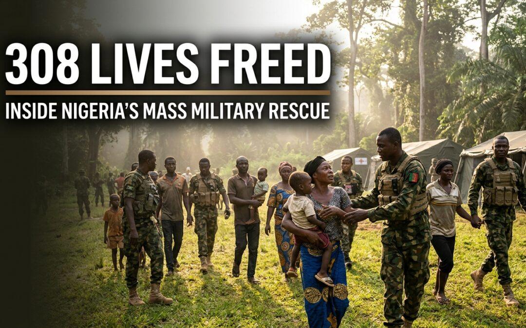 Inside the Mass Nigeria Military Rescue of Kidnapped Citizens