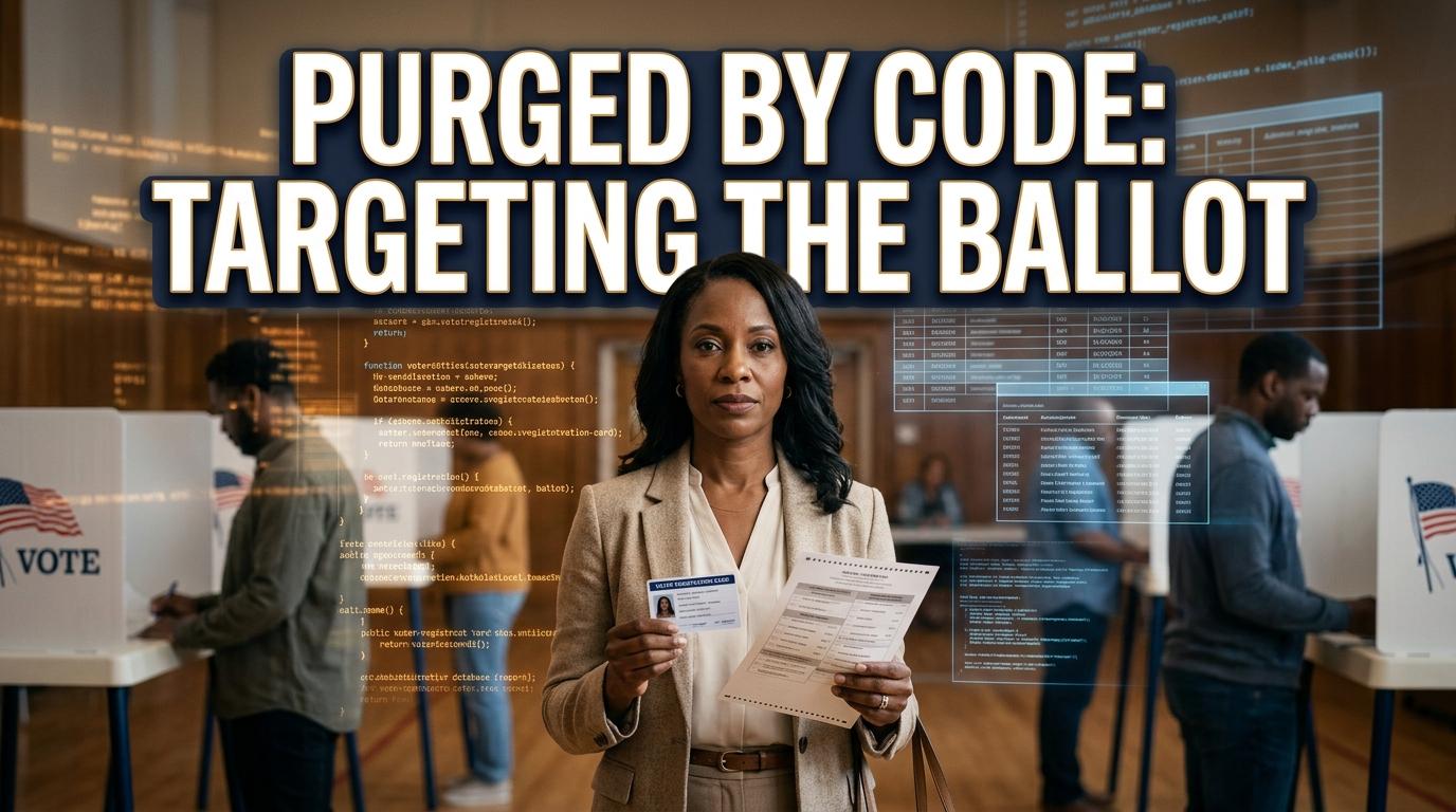How Database Voter Purges Target Black Ballots