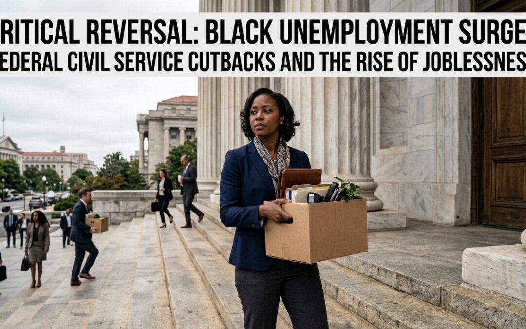 Why Is Black Unemployment Rising So Fast Today?